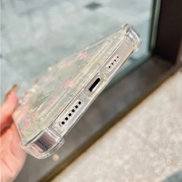 ⚠️Clearance🌟iPhone 14/Pro/Pro Max Floral Phone Case With Card Holder - Picture 4 of 4